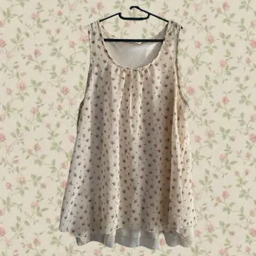 모리걸 미니 꽃무늬 튜닉