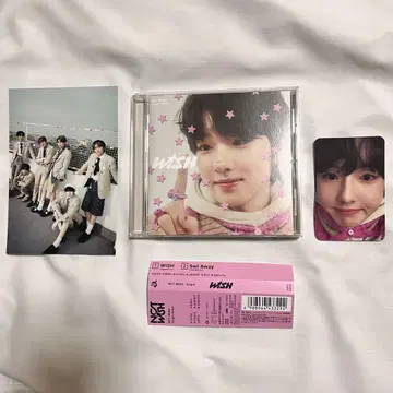 NCT WISH WISH CD 사쿠야 트레이딩 카드 포함