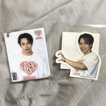 RAVERS DAY 로토 F상 하트 스티커 D상 키링 RIKU