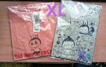 미사용 새상품 유니클로 POPMART UT 러브브 XL 2장 세트