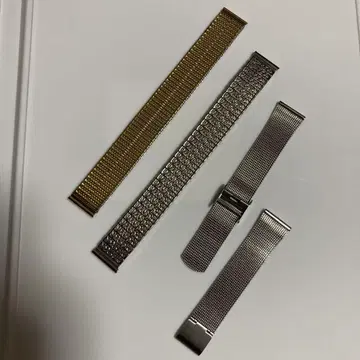 남성용 시계 메탈 벨트 3세트