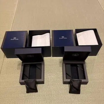 그랜드세이코 시계 빈 상자 (겉 상자 포함)