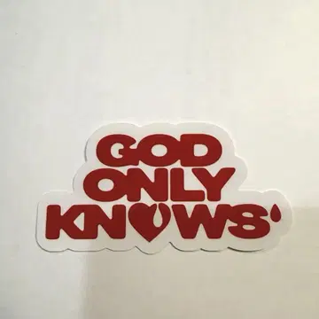 이와타 타카노리 스티커 god only knows 팝업 한정판