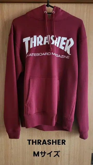 THRASHER 후드티 M 사이즈