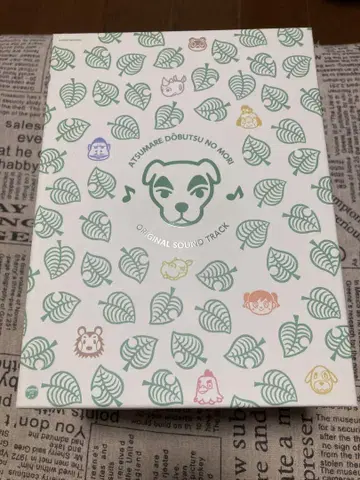 모여봐요 동물의 숲 오리지널 사운드트랙 초회 수량 한정 생산반