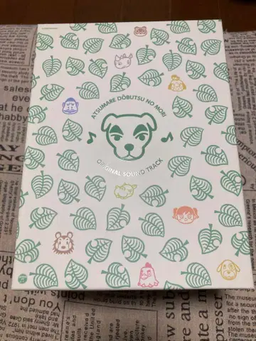 모여봐요 동물의 숲 오리지널 사운드트랙 초회 수량 한정 생산반