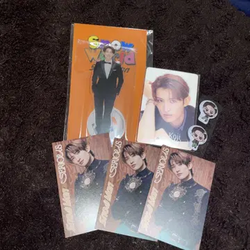 SnowMan 무카이 코지 아크릴 스탠드 세트
