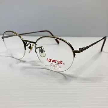 EDWIN 안경 프레임 빈티지 남성용 신사 미사용
