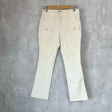 [ 이마쥬 ] 코듀로이 팬츠 여성용 화이트