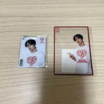 후지와라 이츠키 로토 키링 클리어 카드 RAVERS DAY