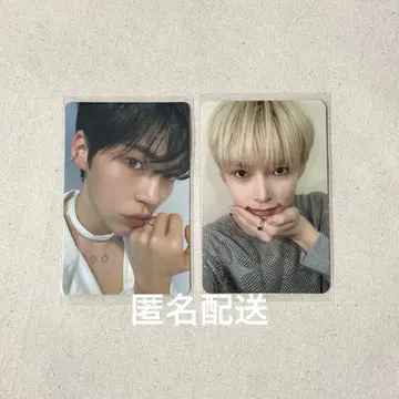 성한빈 한빈 트레이딩 카드 2점 반지 링 binini 후드티