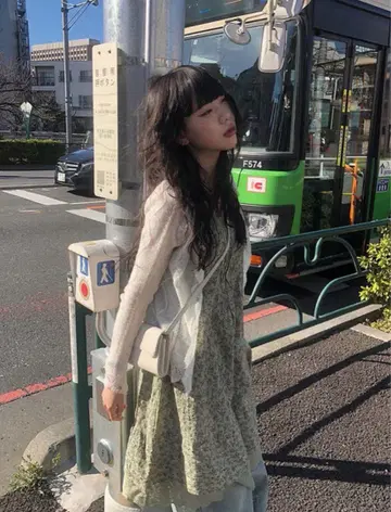 anyonemore 꽃무늬 원피스