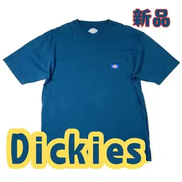 Dickies 디키즈 T셔츠 L 블루 미사용