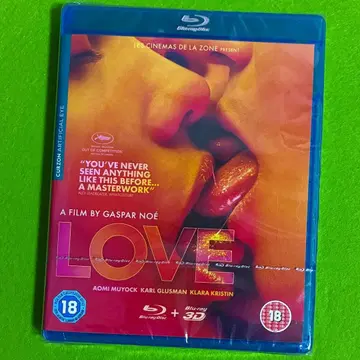 LOVE 가스파 노에 Blu-ray 무수정 해외판 [ 새상품 ]