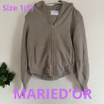 MARIED'OR 마리 인형 여성용 집업 후드티 1(S) 그레이