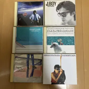 SHOGO HAMADA CD 6장 세트