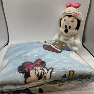 JAL 목욕 판초 & 경자년 미니 2025 뱀 세트 디즈니 Disney