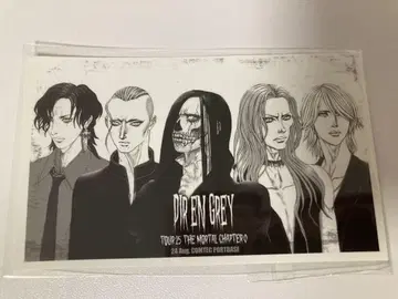 DIR EN GREY 회장 한정판 스티커 8/24