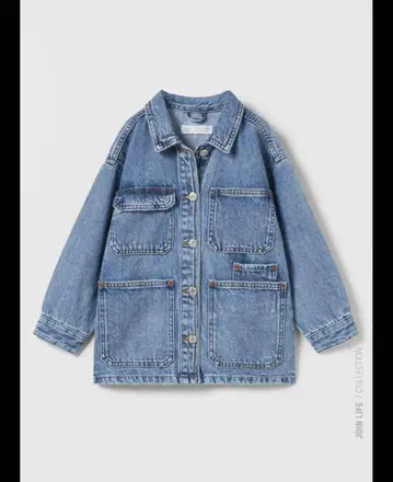 ZARA 자라 데님 블루 자켓 S 사이즈