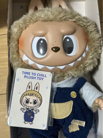 LABUBU TIME TO CHILL 봉제 인형