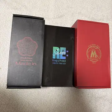 King & Prince 콘서트 응원봉 3개 세트