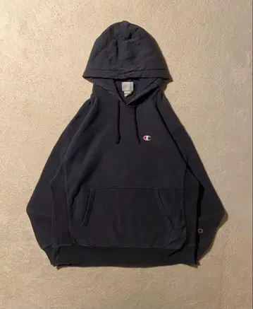 Champion Reverse Weave 후드티 네이비 구제 의류 L