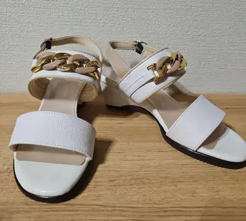 새상품급 DonaMiss 도나미스 스트랩 뮬 체인 22cm EEE