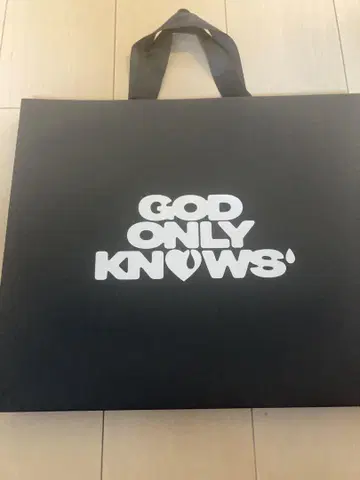 GOD ONLY KNOWS 쇼핑백 POPUP 한정판 이와타 타카노리