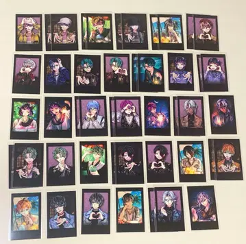 악마 집사와 블랙 고양이 발렌타인 여름 추억 폴라로이드풍 카드