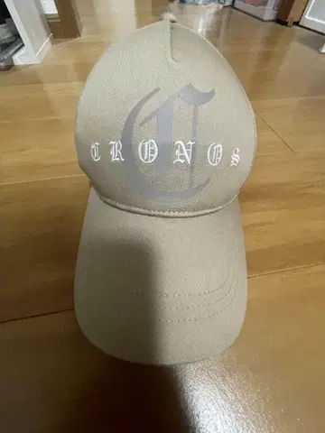 CRONOS 베이지 야구 모자