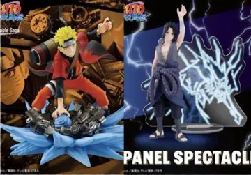 NARUTO 돌풍전 우즈마키 나루토 & 우치하 사스케 피규어 세트