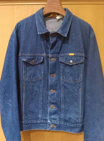 80s USA제 러스터 데님 자켓 XL