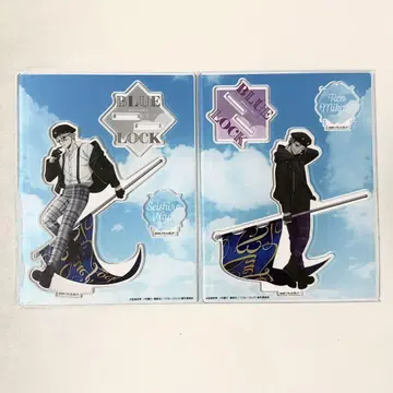 블루 록 플래그 FLAG 아크릴 스탠드 나기 세이시로 미카게 레오