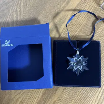 [ 미사용 새상품 ] 스와로브스키 SWAROVSKI 오너먼트 눈송이