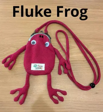Fluke Frog 개구리 가마구치 지갑 숄더 월렛
