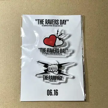THE RAVERS DAY 핀 배지
