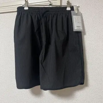 스트라이프 하프 팬츠
