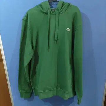 VMPD7-723-13 LACOSTE 그린 후드티 US M