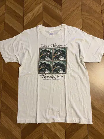 앨리스 인 원더랜드 90s 체셔 고양이 원화 T셔츠