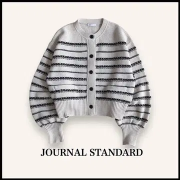 JOURNAL STANDARD 스펀지 메쉬 크롭 가디건