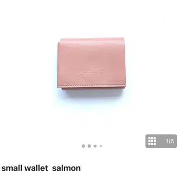ayakawasaki 지갑 small wallet salmon