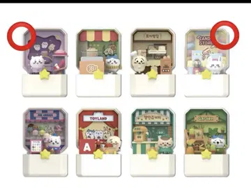 치이카와 굿즈 디오라마 마스코트 컴팩트 샵 한국