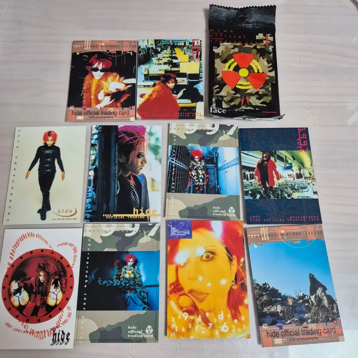 その他 hide official trading card X Japan Hide Official Trading Card TC 10 cards bulk on Bunjang