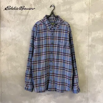 Eddie Bauer 체크 셔츠 에디 바우어 US 구제 의류
