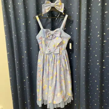 엔젤릭 프리티 space toys 오버롤 스커트 머리띠 세트