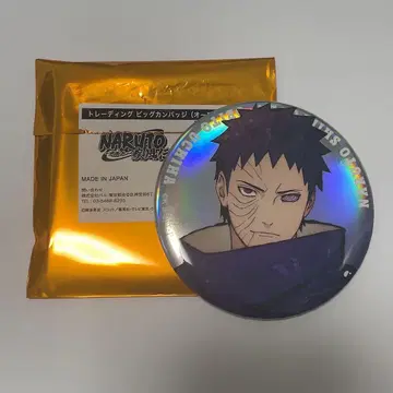 NARUTO 베이스야드 도쿄 오로라 캔뱃지 우치하 오비토