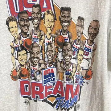 당시물 1992 NBA Dream Team 티셔츠