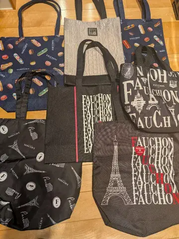 타카시마야 FAUCHON 묶음 판매 7종 에코백 토트백 백