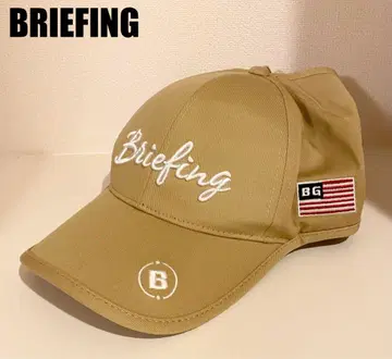 [ 새상품급 ] BRIEFING 베이지 캡 프리 사이즈