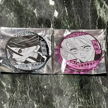 귀멸의 칼날 데코 컬렉션 캔뱃지 이구로 오바나이 칸로지 미츠리 오바미츠